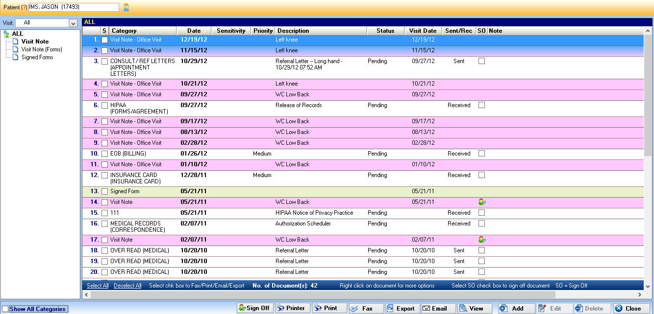 Electronic Health Records Software